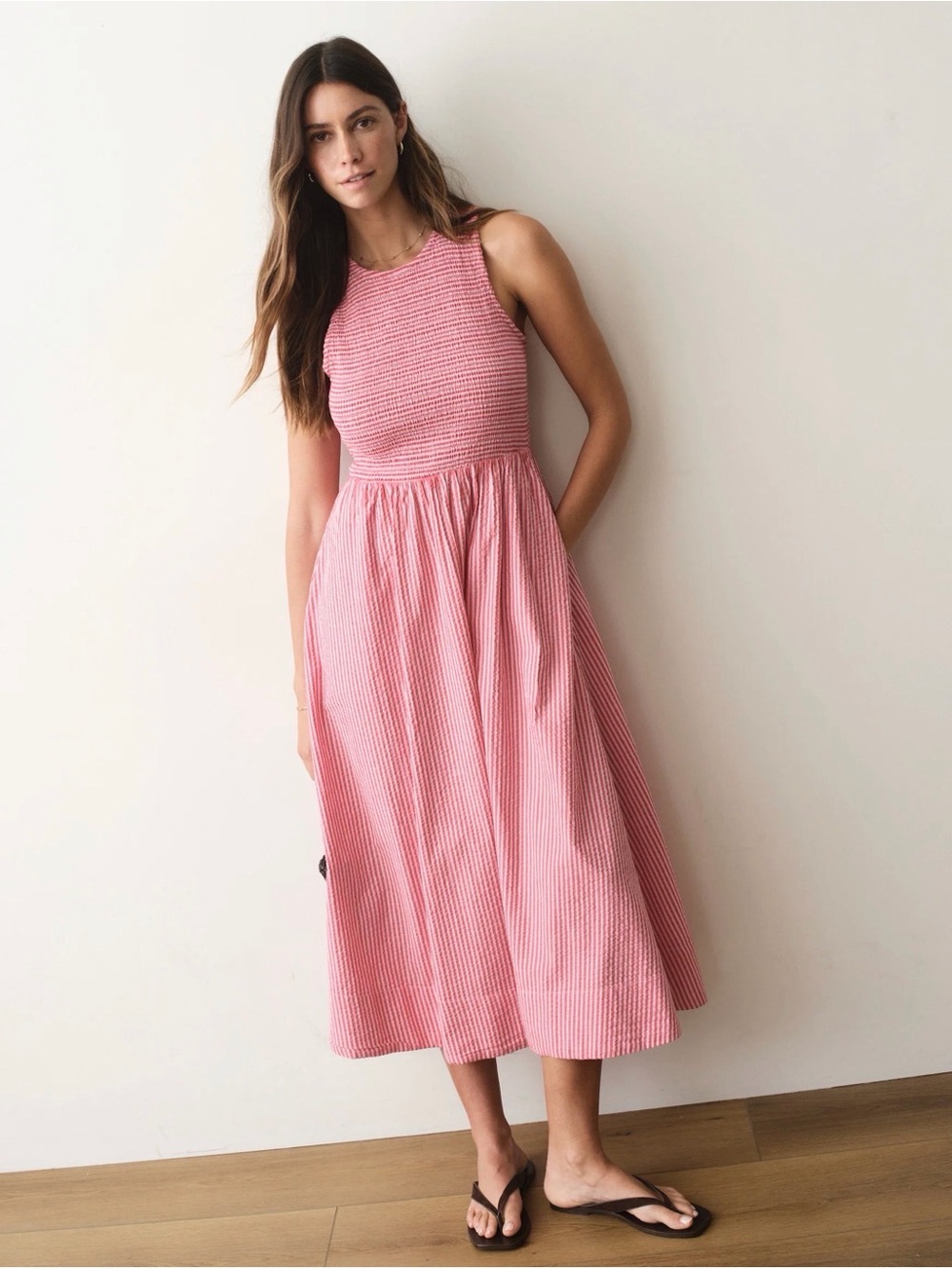 Marine Layer Darcy Seersucker Dress